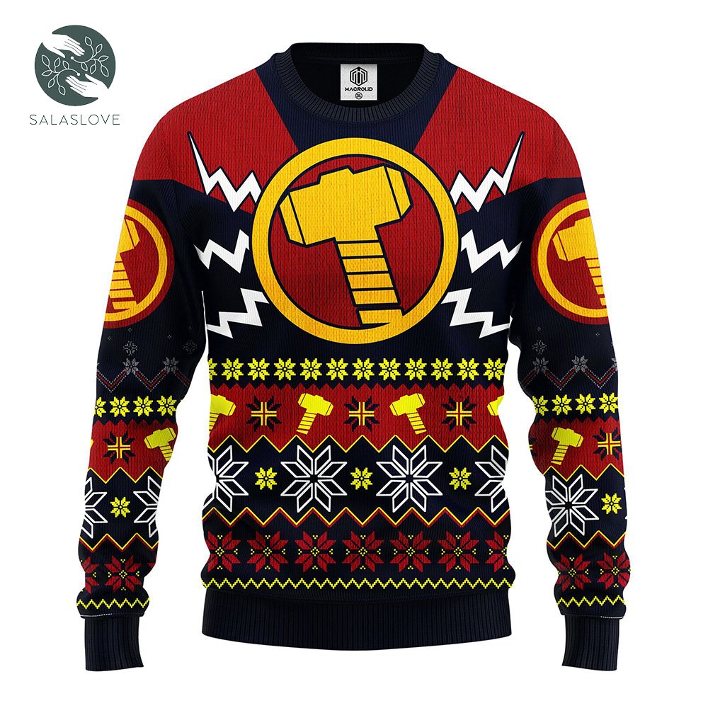Thor Avengers Ugly Christmas Sweater

