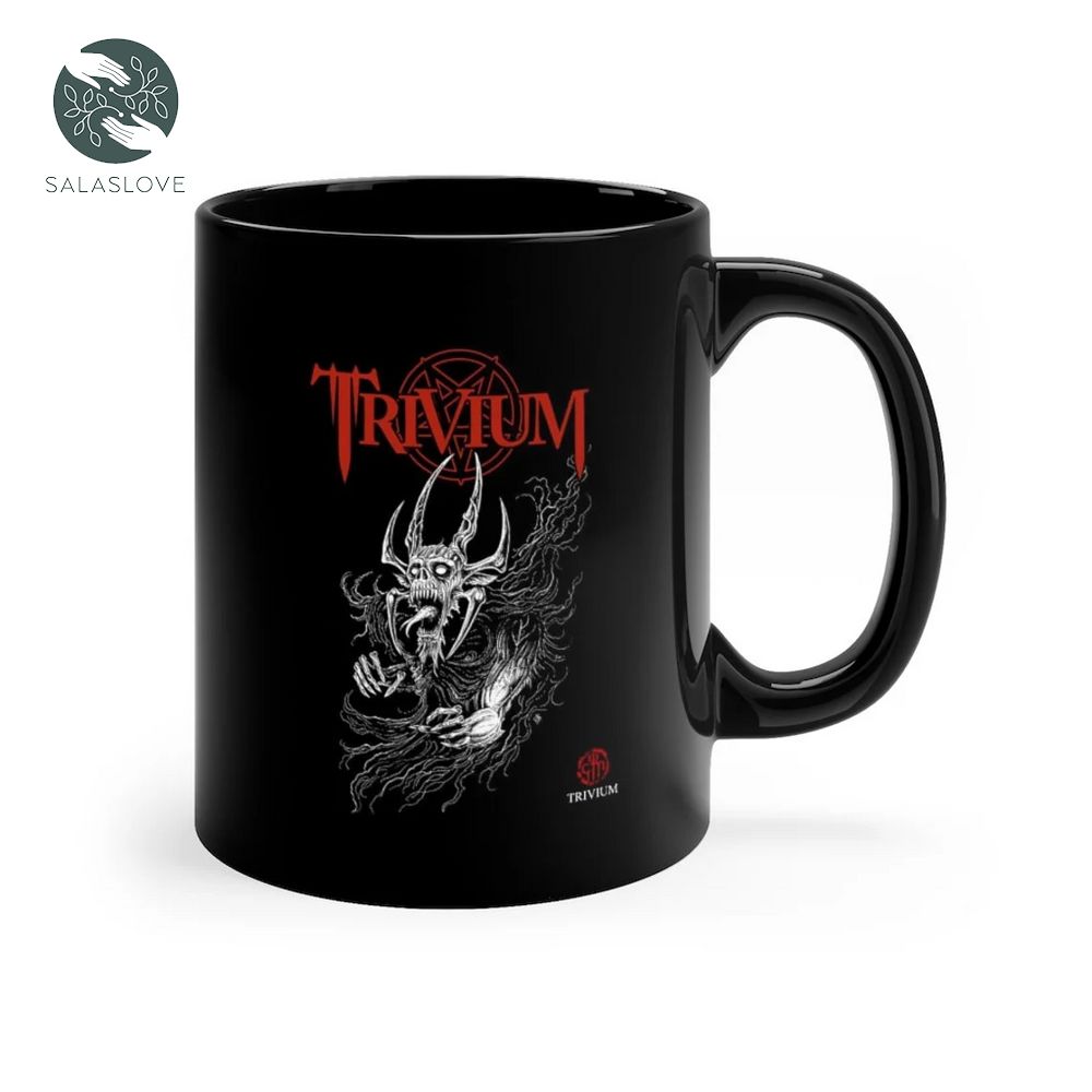 Trivium Dragon 11oz Black Mug

