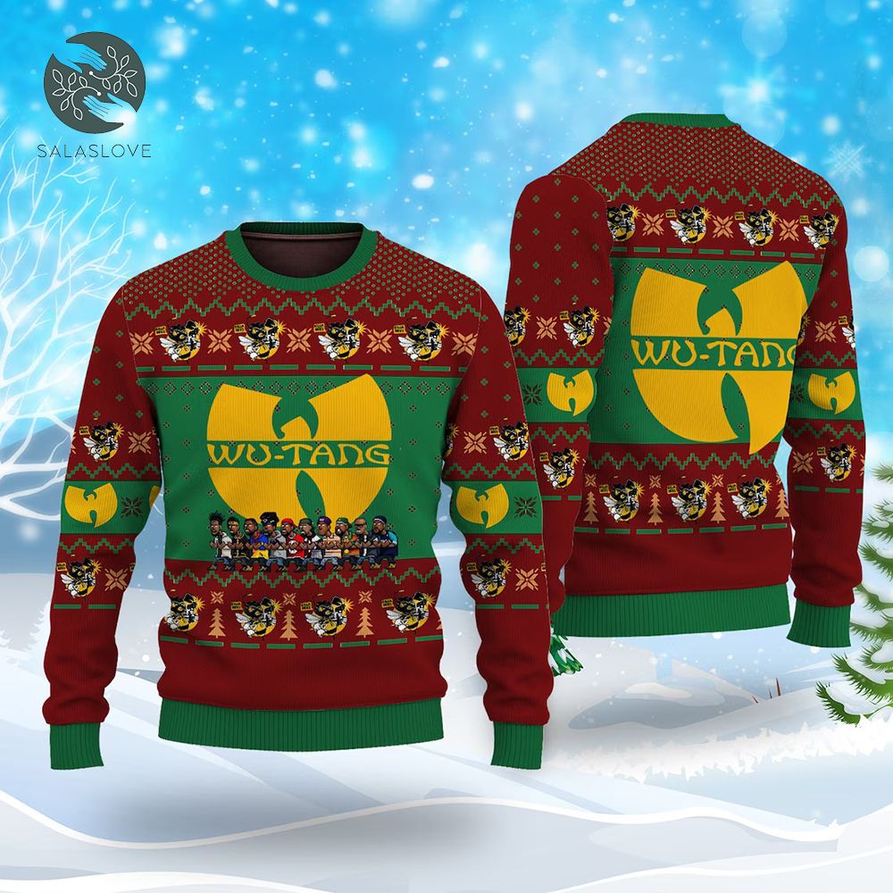 Wu-Tang Clan Knitted Christmas Sweater

