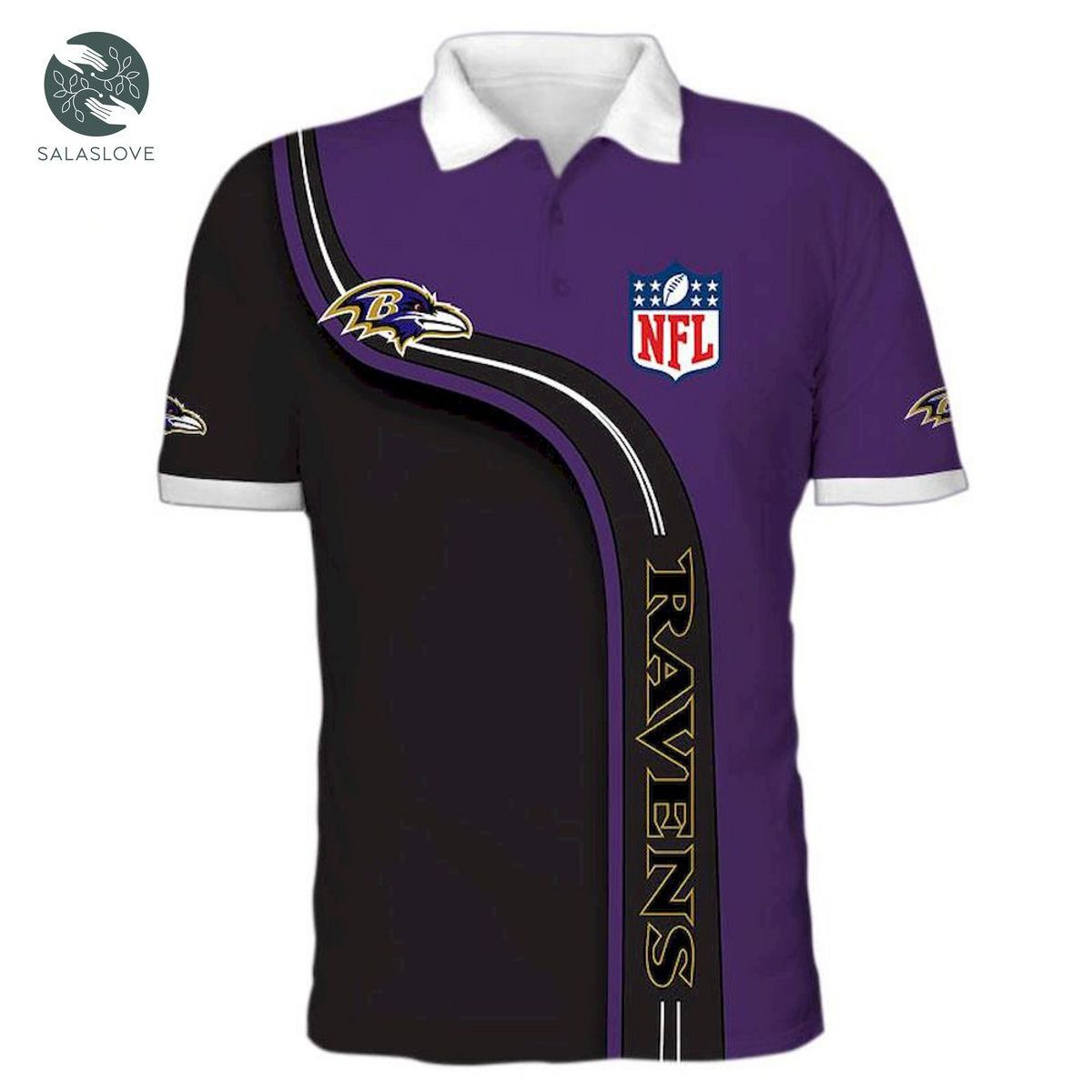 Baltimore Ravens NFL Polo Shirt