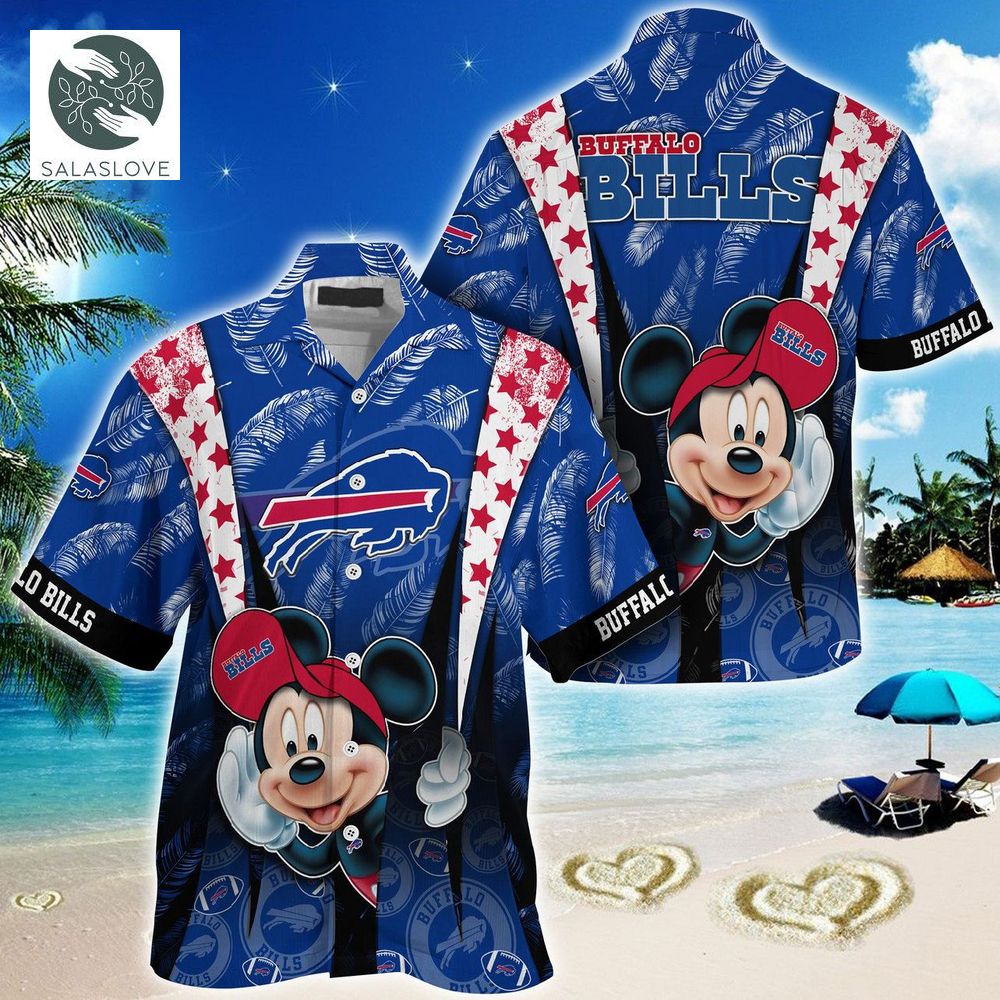  Buffalo Bills Mickey Mouse Hawaiian Shirt
