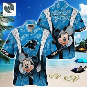 Carolina Panthers Mickey Mouse Hawaiian Shirt