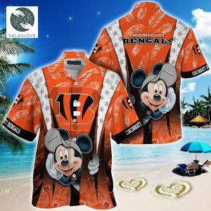 Cincinnati Bengals Mickey Mouse Hawaiian Shirt