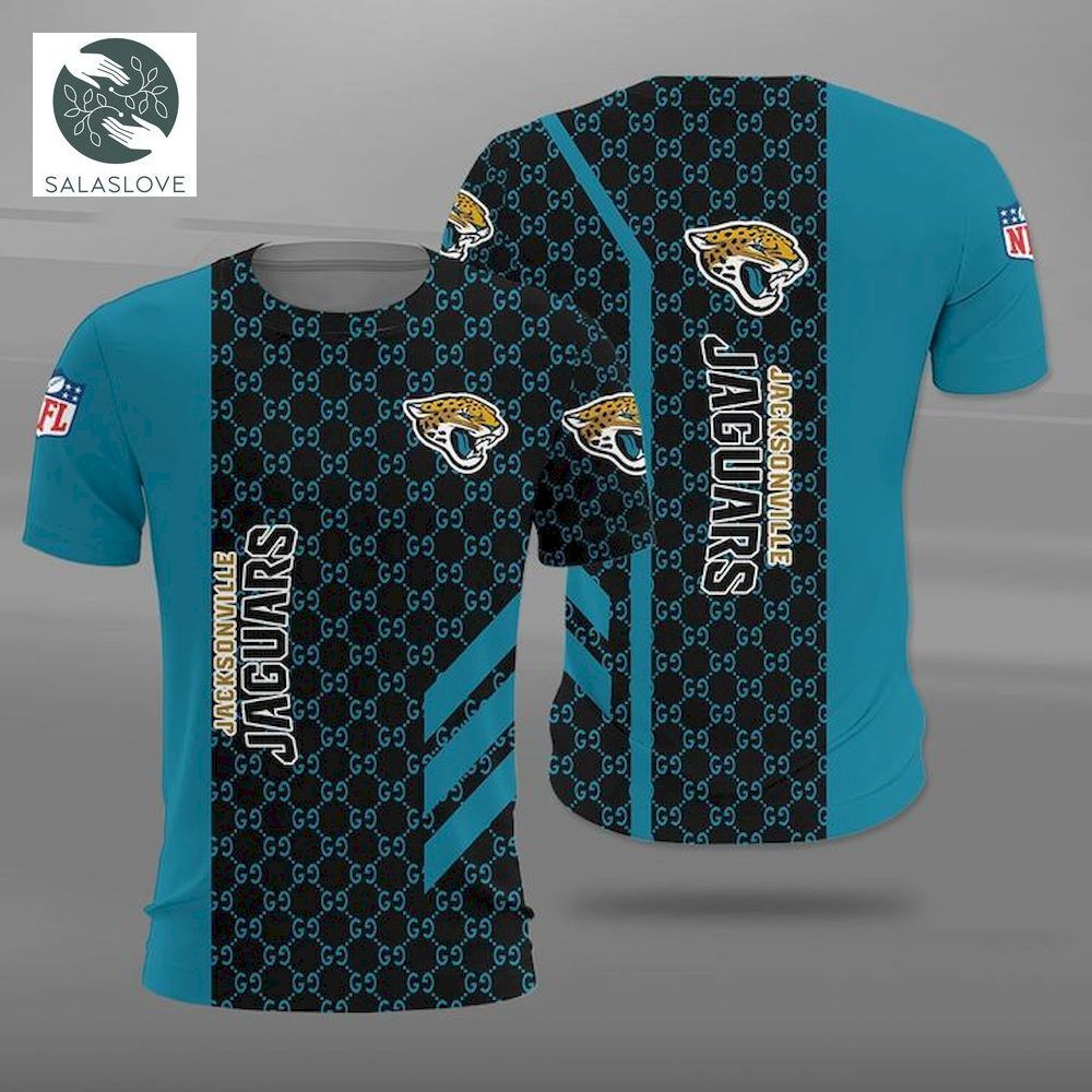 Jacksonville Jaguars Luxury Design NFL 3D Tshirt