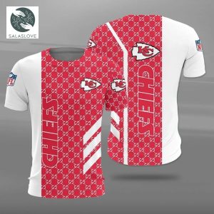 Kansas City Chiefs Luxury Design NFL 3D Tshirt