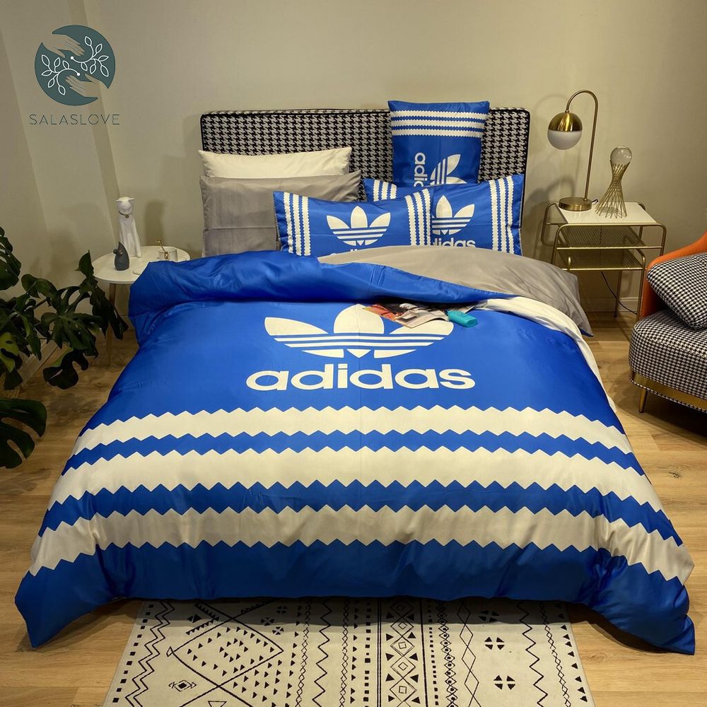 Adidas Bedding Set With Adadas Logo
