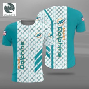 Miami Dolphins Luxury Design NFL 3D Tshirt