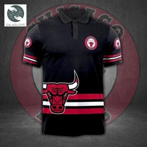 NBA Chicago Bulls 3D Polo Shirt