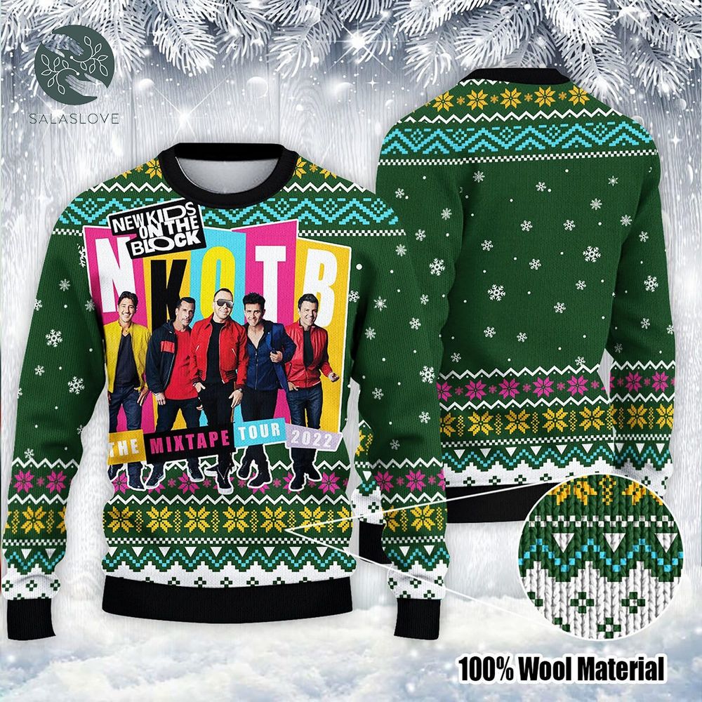  New Kids On The Block Mix Tape Tour 2022 Sweater

