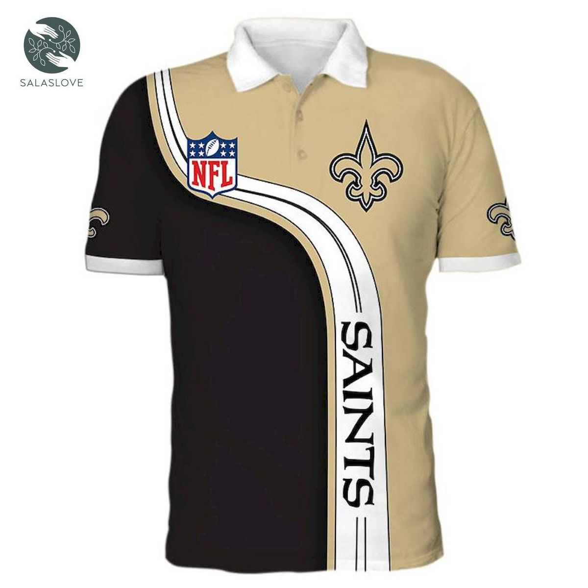 New Orleans Saints NFL Polo Shirt