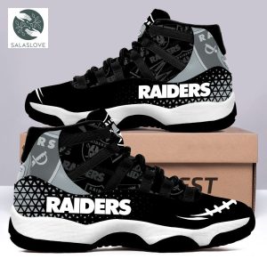 Raiders For Fans Air Jordan 11 Sneaker