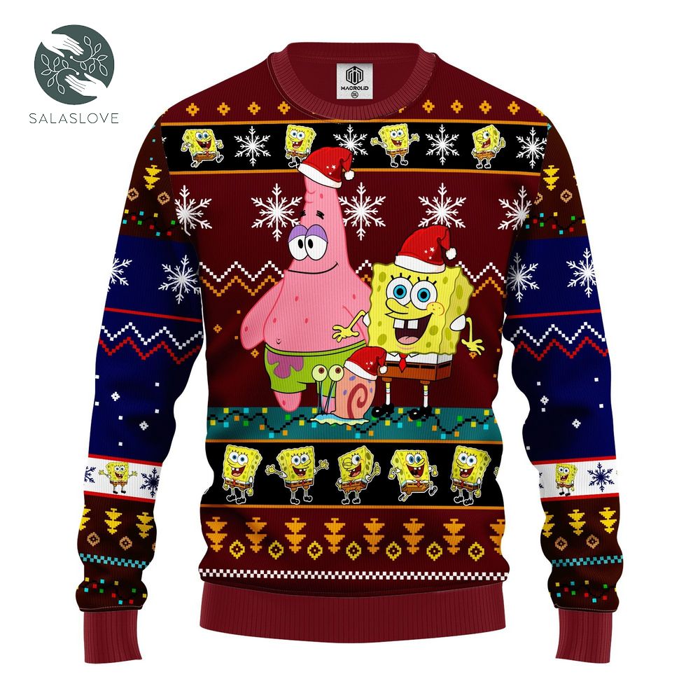 Spongebob Ugly Christmas Sweater
