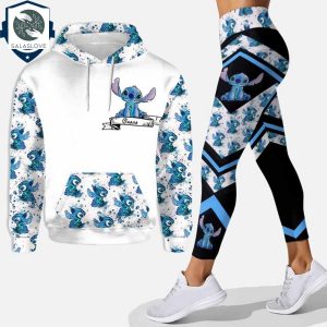 Stitch Personalized Hoodie and Leggings Set