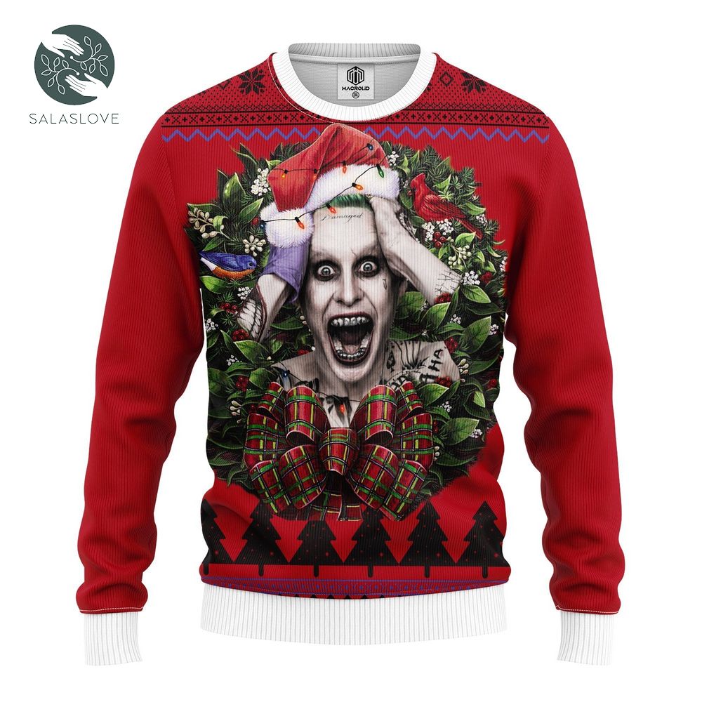 Suicide Squad Joker Noel Mc Ugly Christmas Sweater
