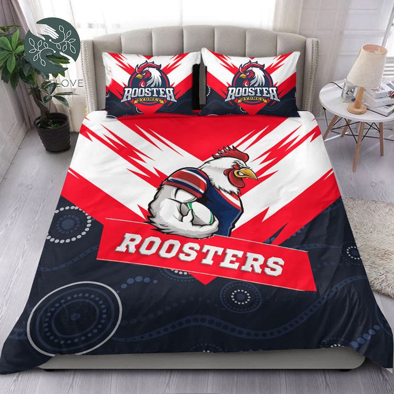 Sydney Roosters Luxury Brand Bedding Set
