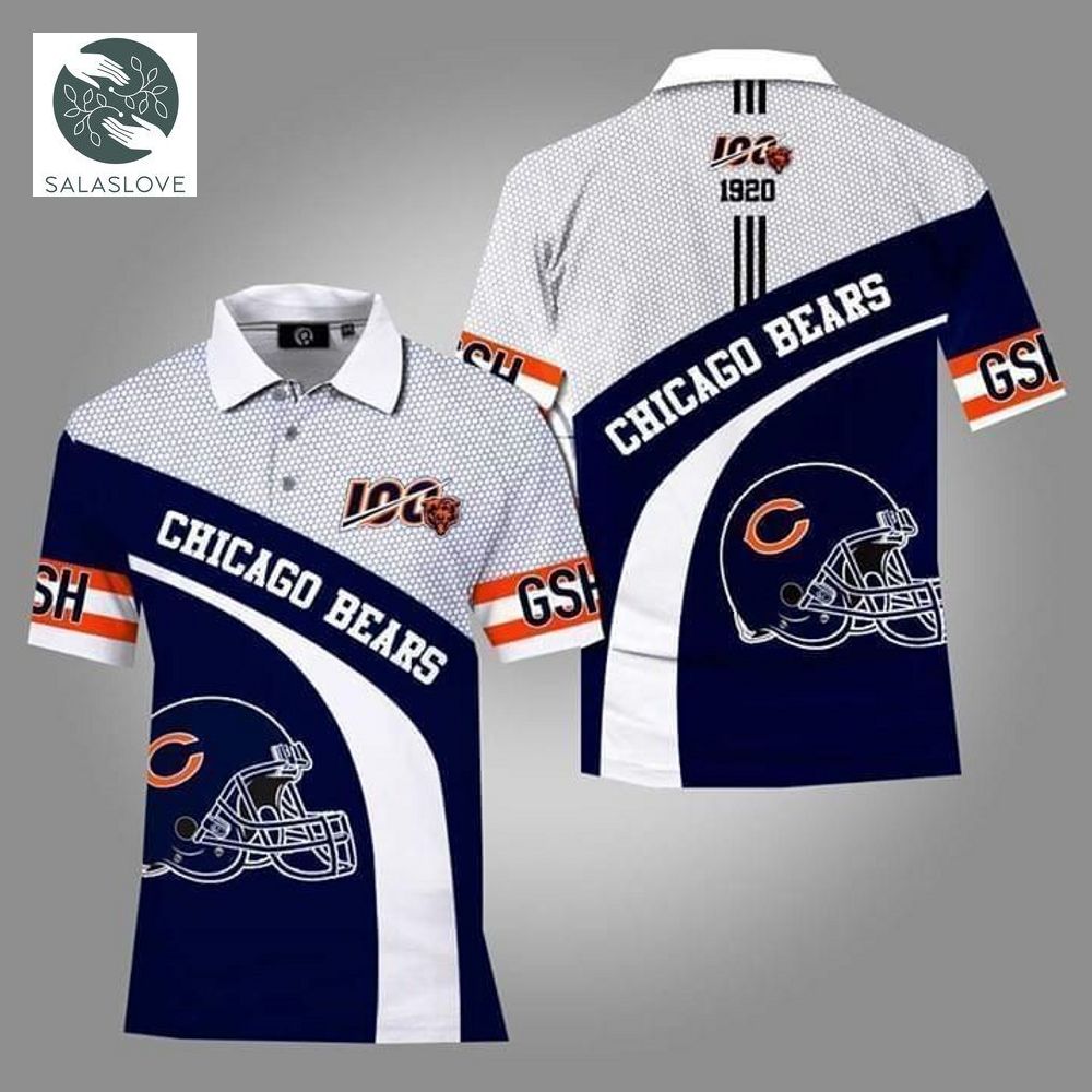 Chicago Bears Nfl Fan 3D Polo Shirt