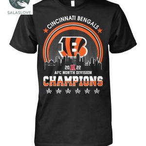 Cincinnati Bengals AFC North Division Champions Shirt