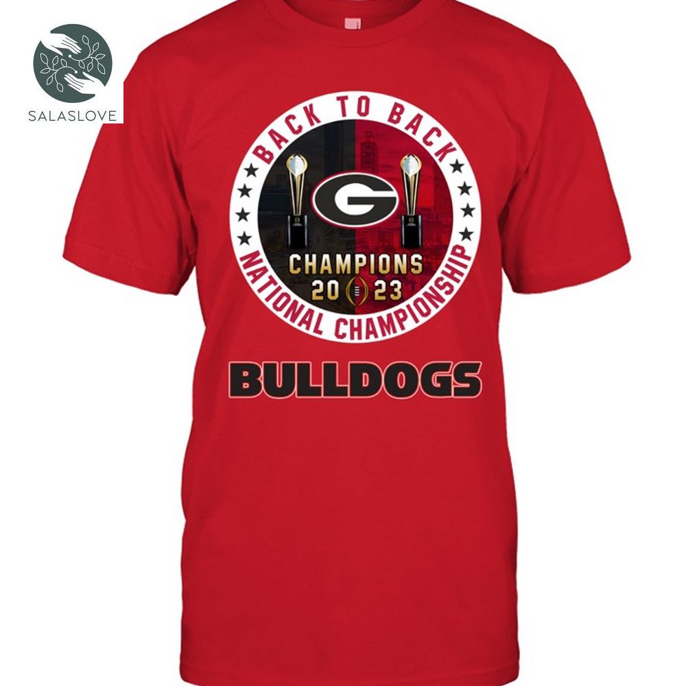 Georgia Bulldogs CFP National Champions Shirt TD1