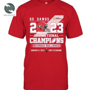 Georgia Bulldogs CFP National Champions Shirt TD2