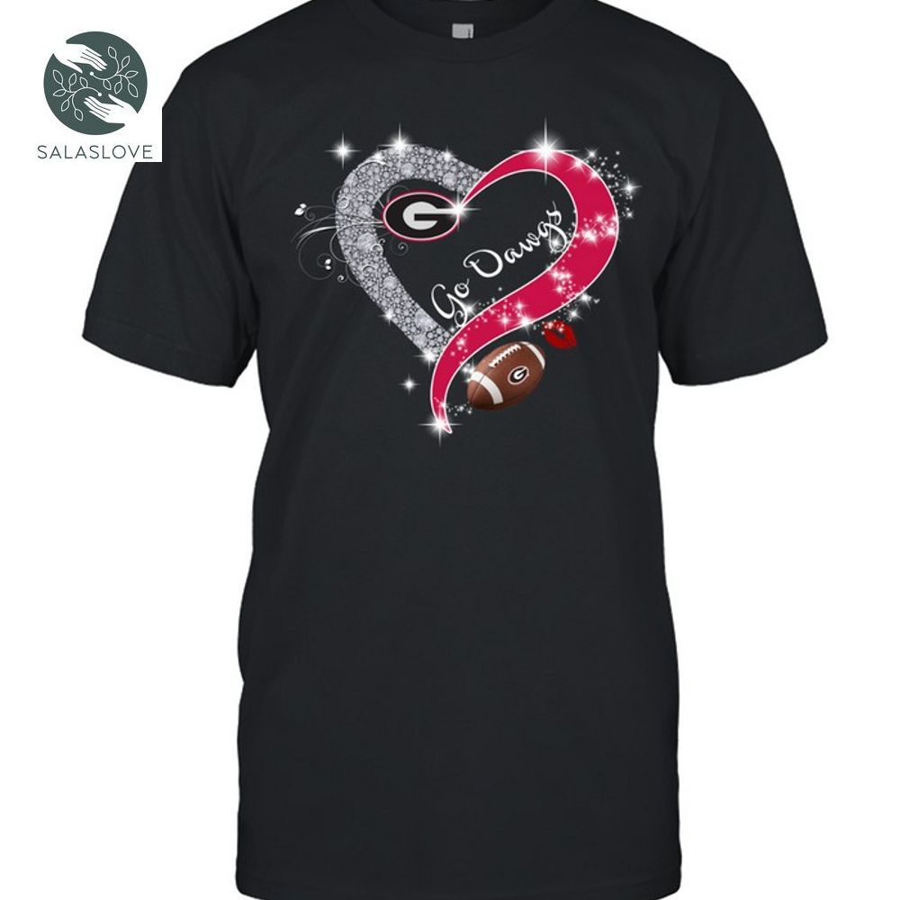 Georgia Bulldogs Heart Diamond Champions Shirt