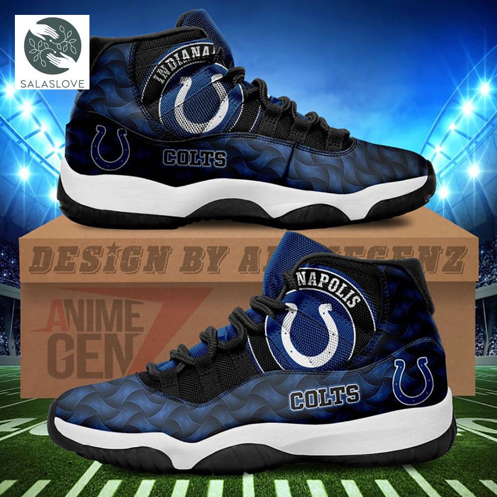 Indianapolis Colts Air Jordan 11 Sneakers NFL