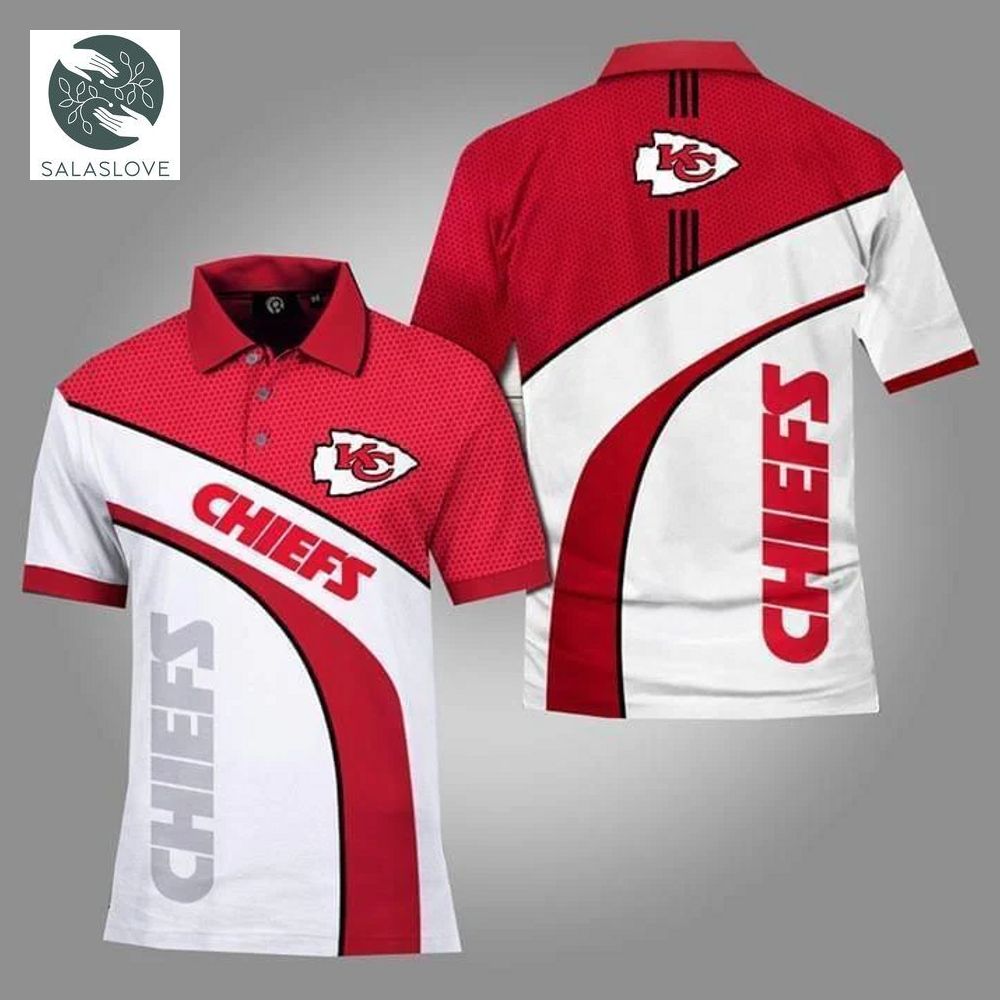 Kansas City Chiefs Nfl 3D Polo Shirt