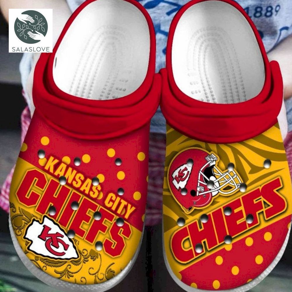 Kansas City Chiefs Personalized Crocs Clog Shoes
