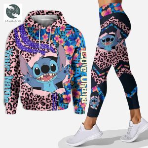 Love Ohana Stitch Personalized Hoodie And Leggings
