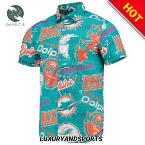 Miami Dolphins Super Bowl Hawaiian Shirt