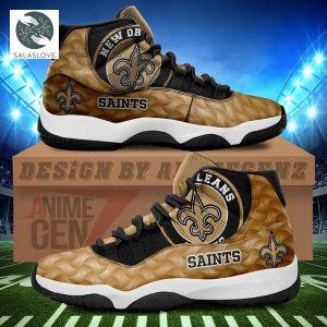 New Orleans Saints Air Jordan 11 Sneakers NFL