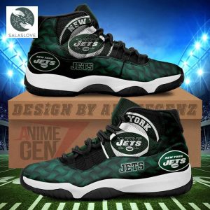 New York Jets Air Jordan 11 Sneakers NFL