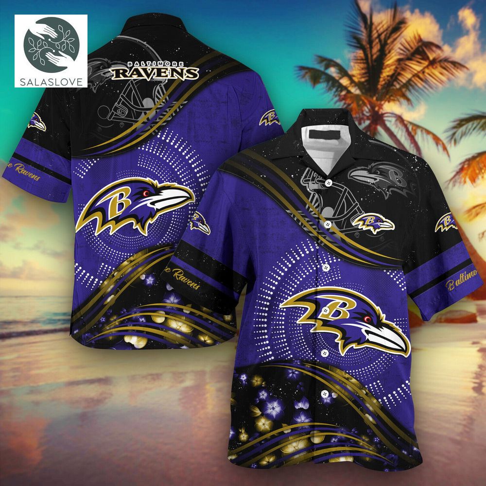 NFL Baltimore Ravens Summer Season 3D Hawaiian Shirt