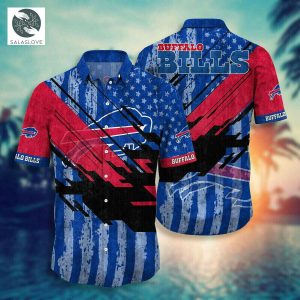 NFL Buffalo Bills Flag 3D Hawaiian Shirt