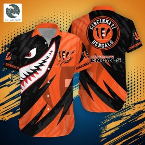 NFL Cincinnati Bengals Shark Summer 3D Hawaiian Shirt