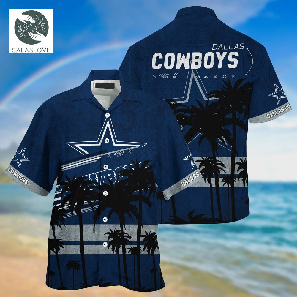 NFL Dallas Cowboys Tropical 3D Hawaiian Shirt