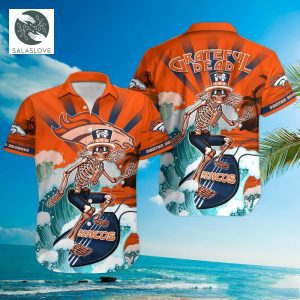 NFL Denver Broncos Grateful Dead Hawaiian Shirt