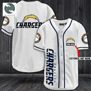 Nfl Los Angeles Chargers Baseball Jersey Shirt