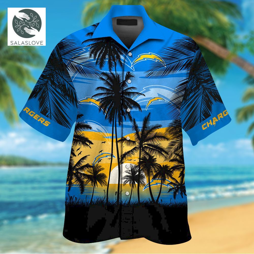 NFL Los Angeles Rams Tropical Hawaiian Shirt