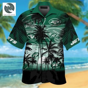 NFL New York Jets Tropical Hawaiian Shirt