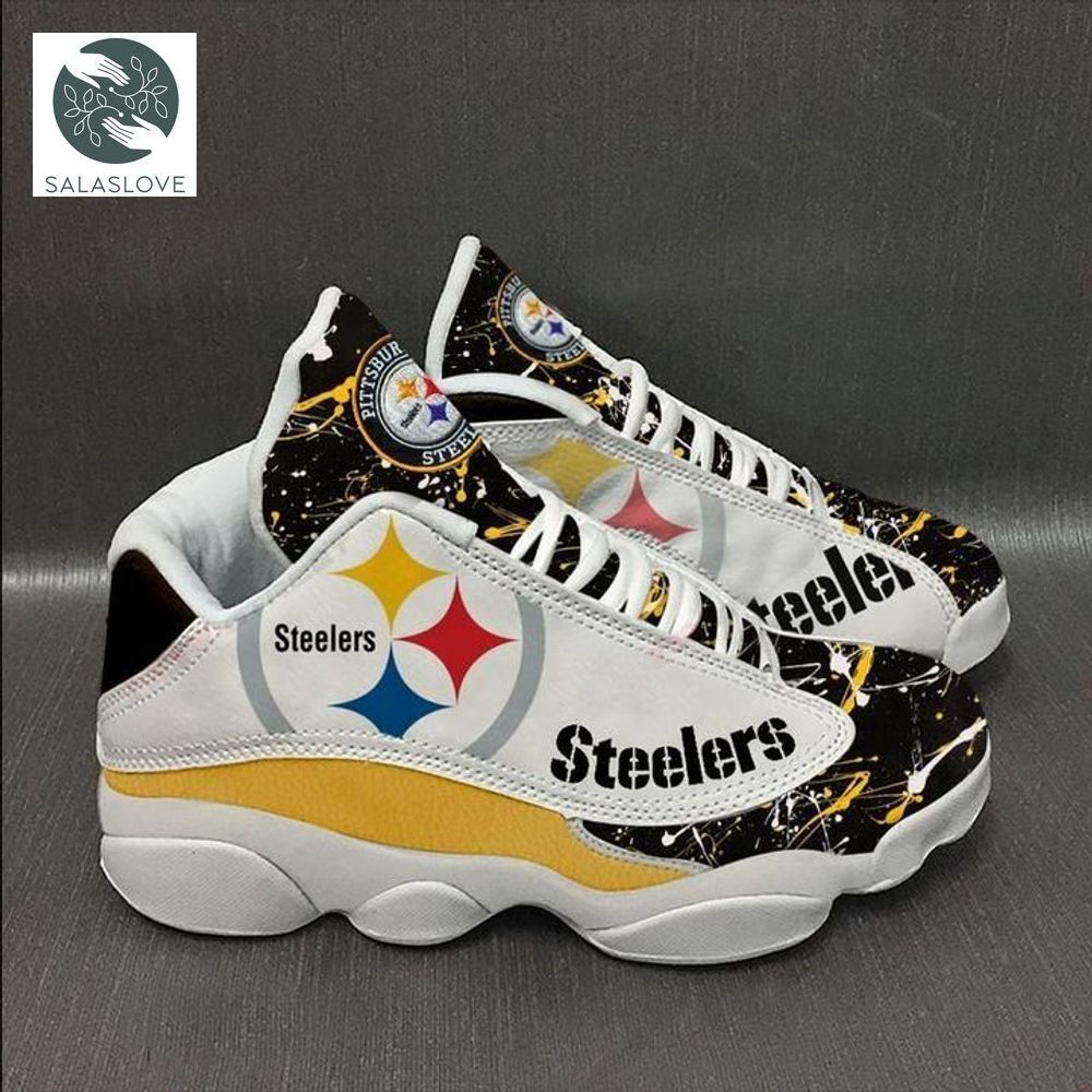NFL Pittsburgh steelers football jordan 13 shoes sneakers