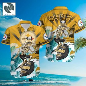NFL Pittsburgh Steelers Grateful Dead Hawaiian Shirt