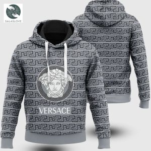 Versace Medusa Grey Luxury Unisex Hoodie