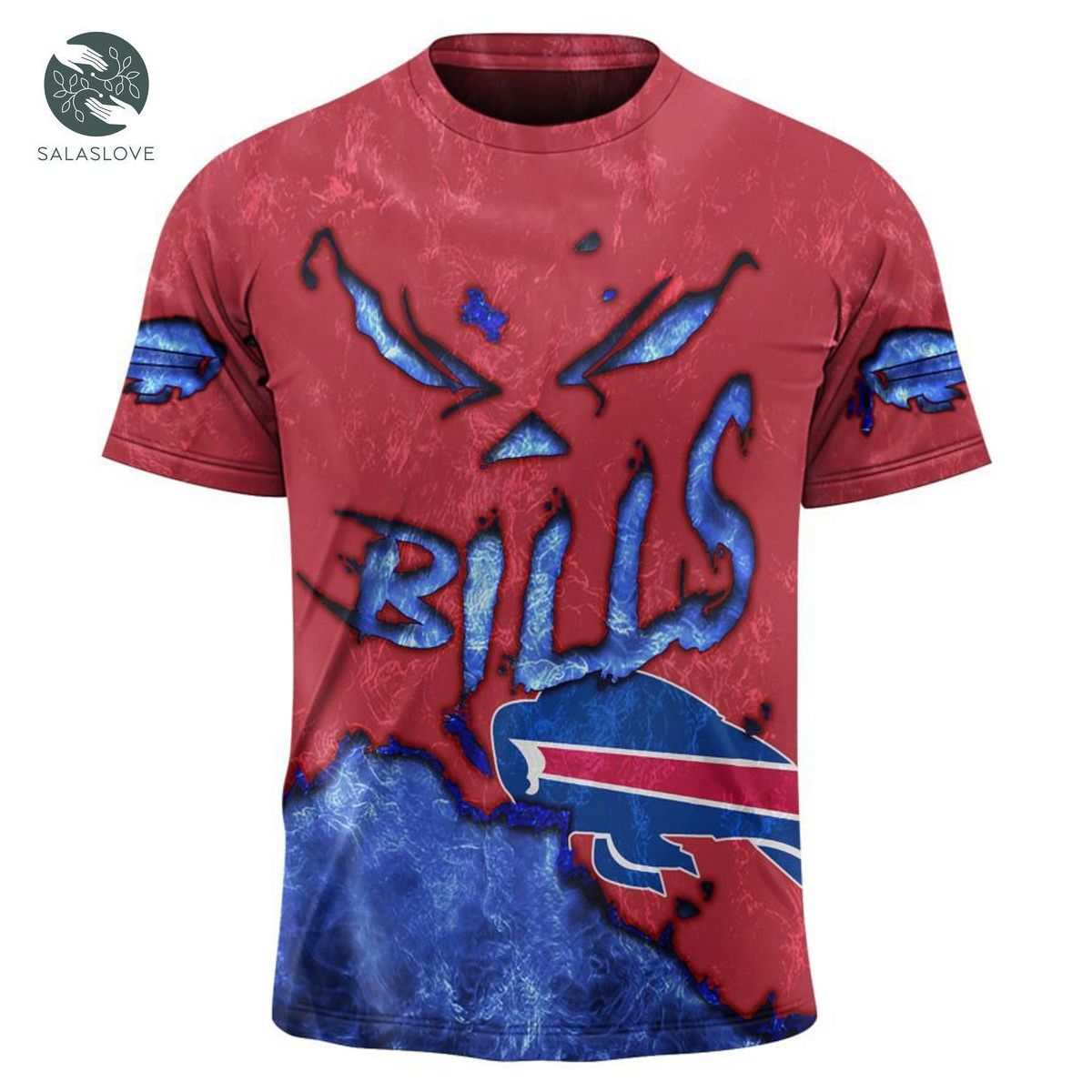 Buffalo Bills T-shirt 3D devil eyes gift for fans