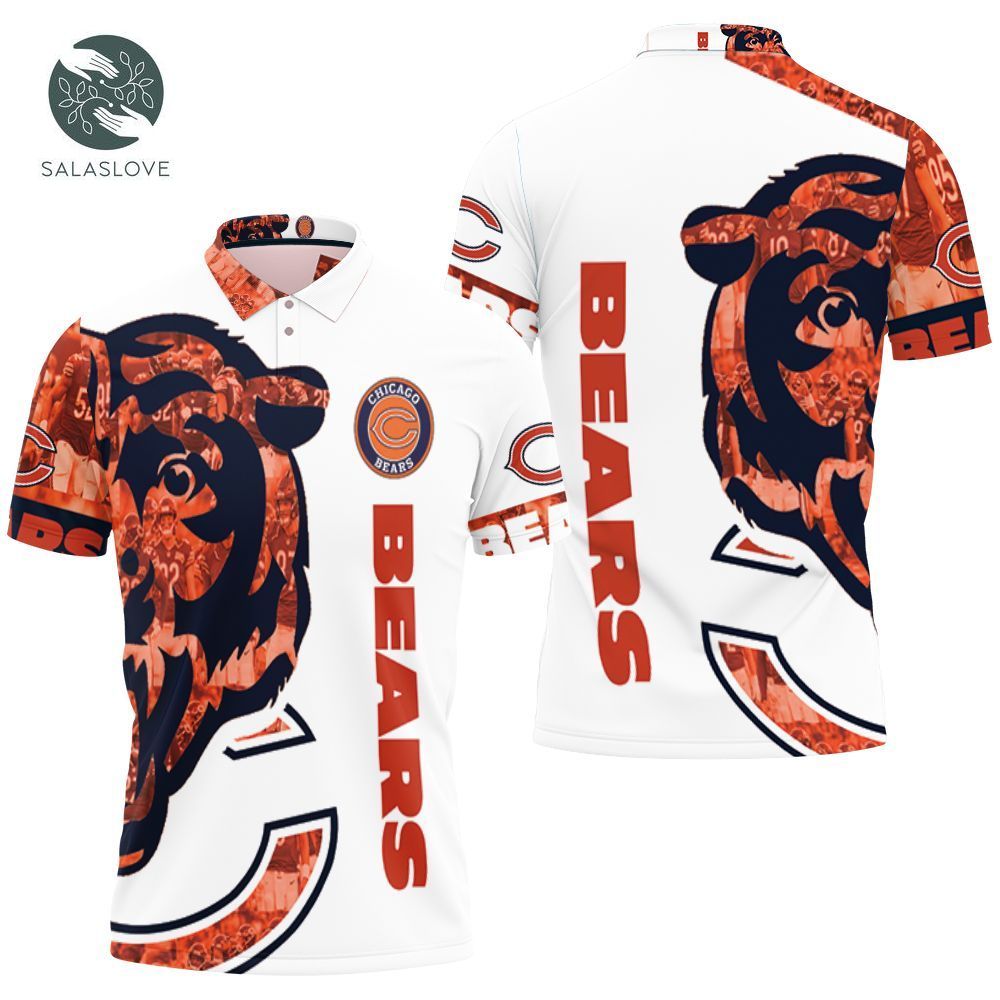 Chicago Bears Nfl For Bears Fan 3d Jersey Polo Shirt