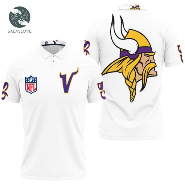 Minnesota Vikings Nfl 3d Jersey Polo Shirt