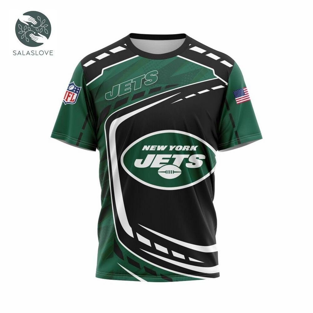 NFL 2023 New York Jets Green Black T-Shirt