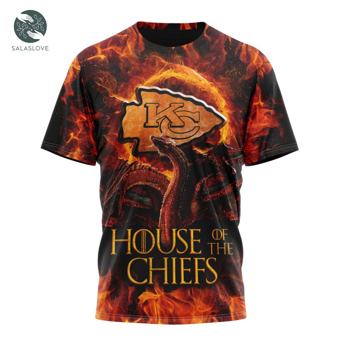NFL Kansas City Chiefs GAME OF THRONES – HOUSE OF THE CHIEFS Shirt
