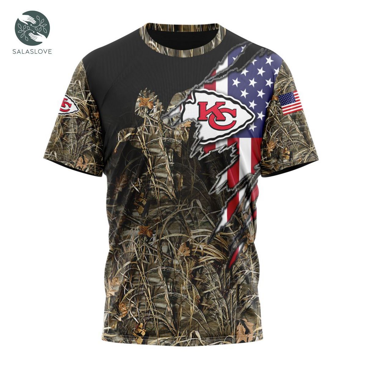 NFL Kansas City Chiefs Special Duck Hunting Camo Shirt