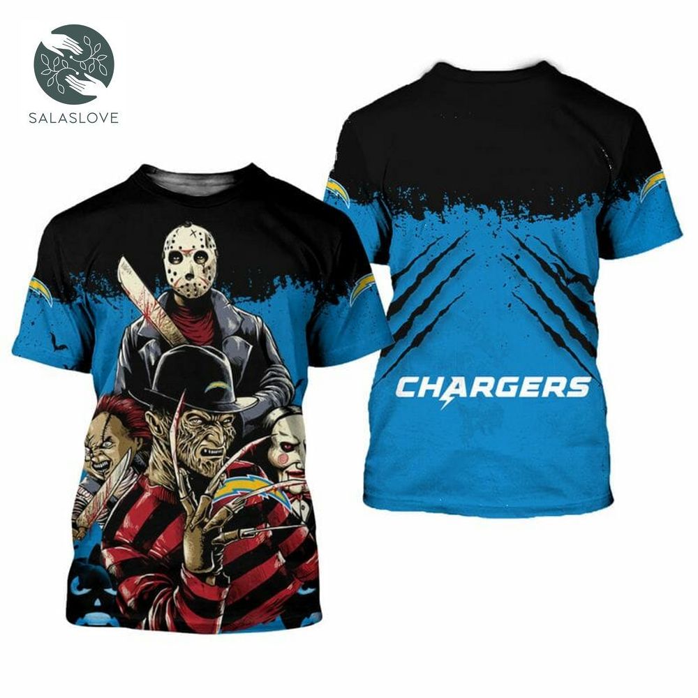 NFL 2023 Los Angeles Chargers Night T-Shirt

