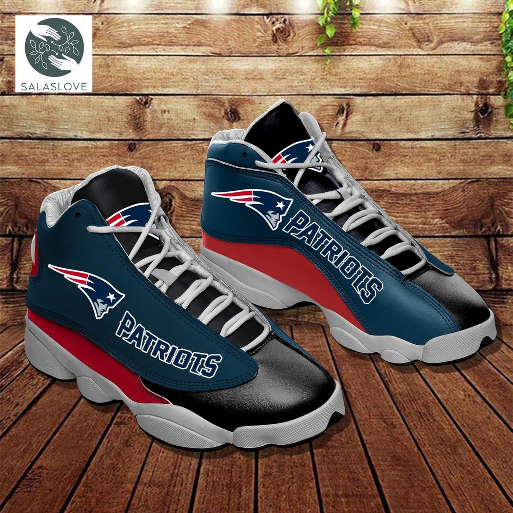 NFL New England Patriots Air Jordan 13 Sneakers